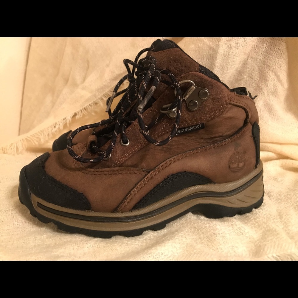 Toddler boys timberland hiking boots